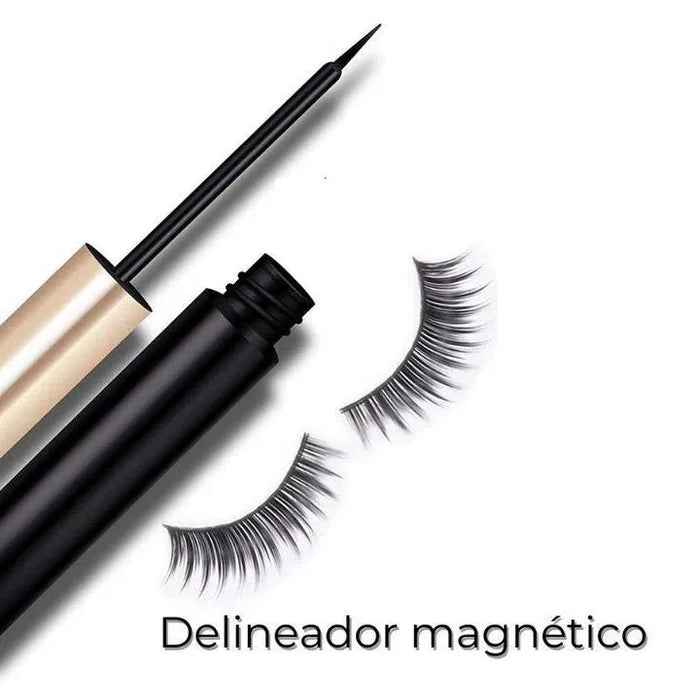 Pestañas Magnéticas MagnetLash x3+Eyeliner Magnético GRATIS